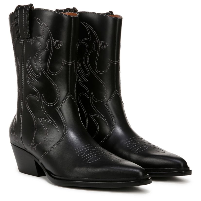Franco Bianca Western Boot