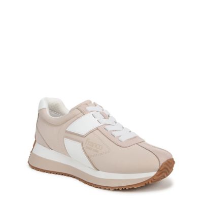 Franco Sarto Women's Franco Erica Sneaker, Beige, 8.5M