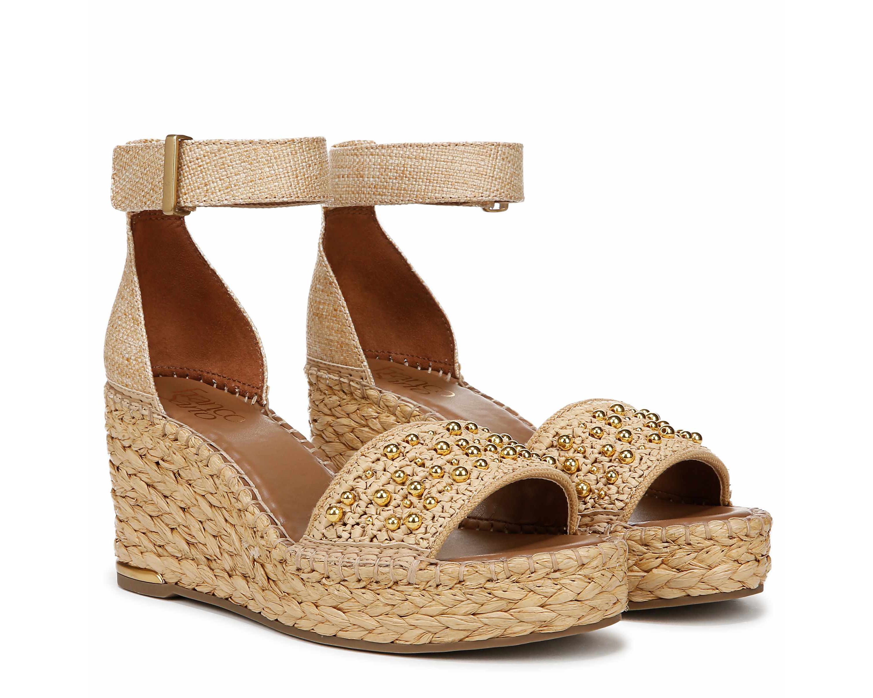 Franco Clemens Espadrille Wedge Sandal