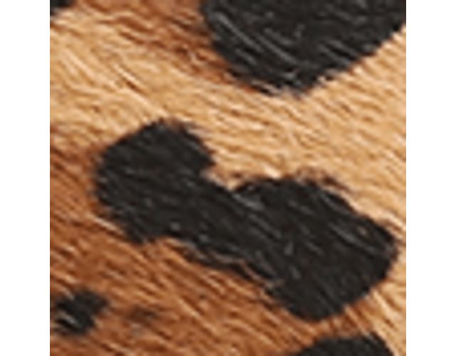 Leopard Print Calf Hair