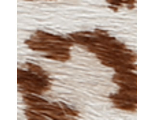 Cream White Calf Hair