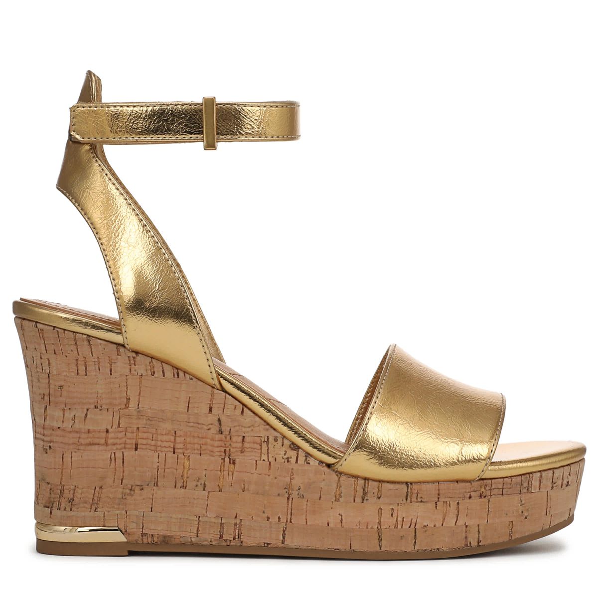 Franco Celeste Cork Wedge Sandal