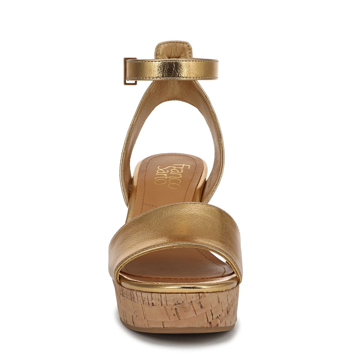 Franco Celeste Cork Wedge Sandal