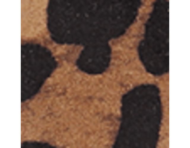 Leopard Print Suede