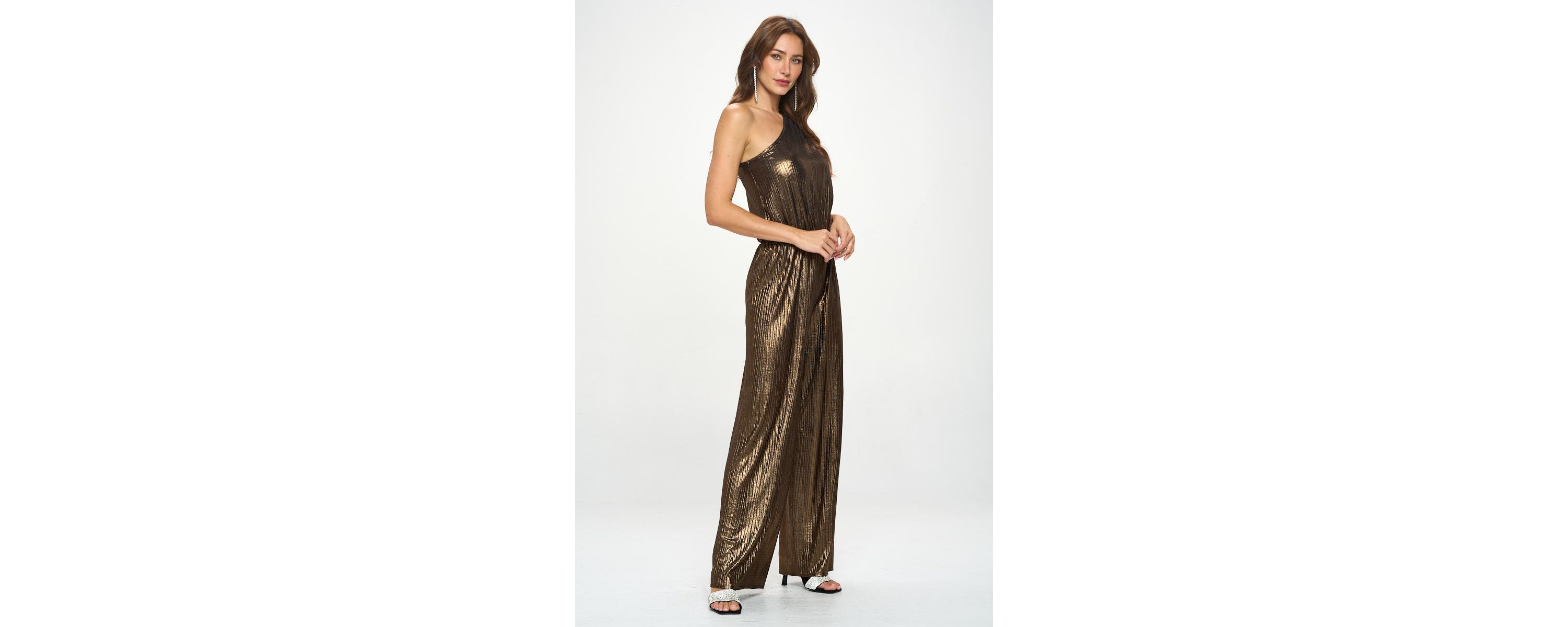 METALLIC JUMPSUIT