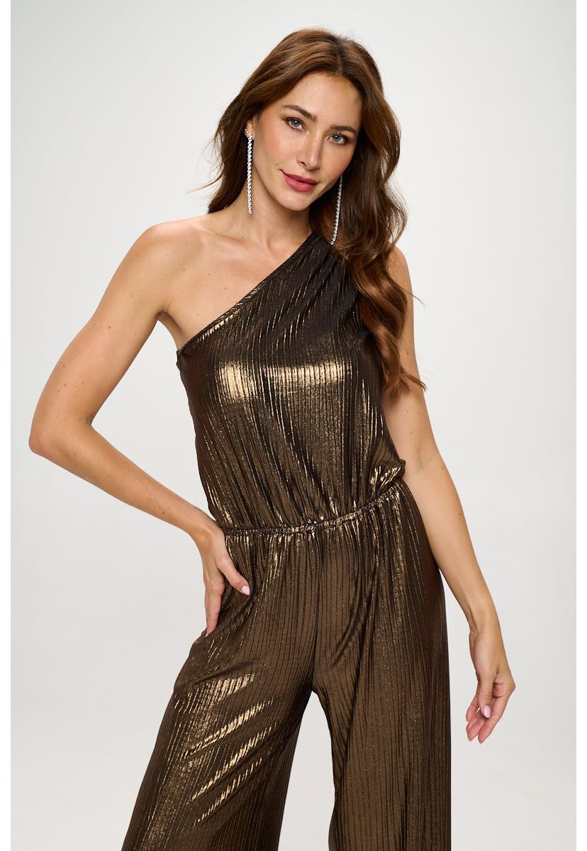 METALLIC JUMPSUIT