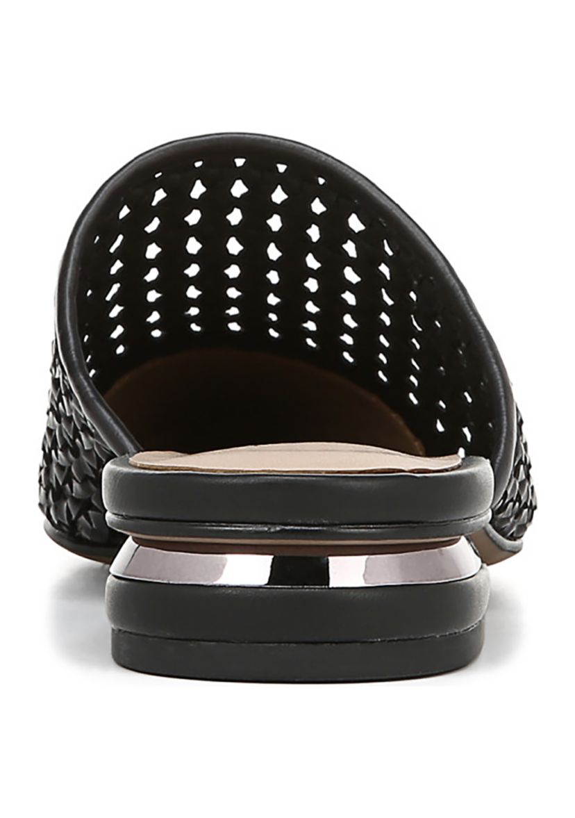 Sunny Black Mules