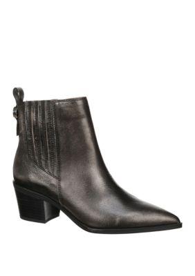 franco sarto side buckle booties
