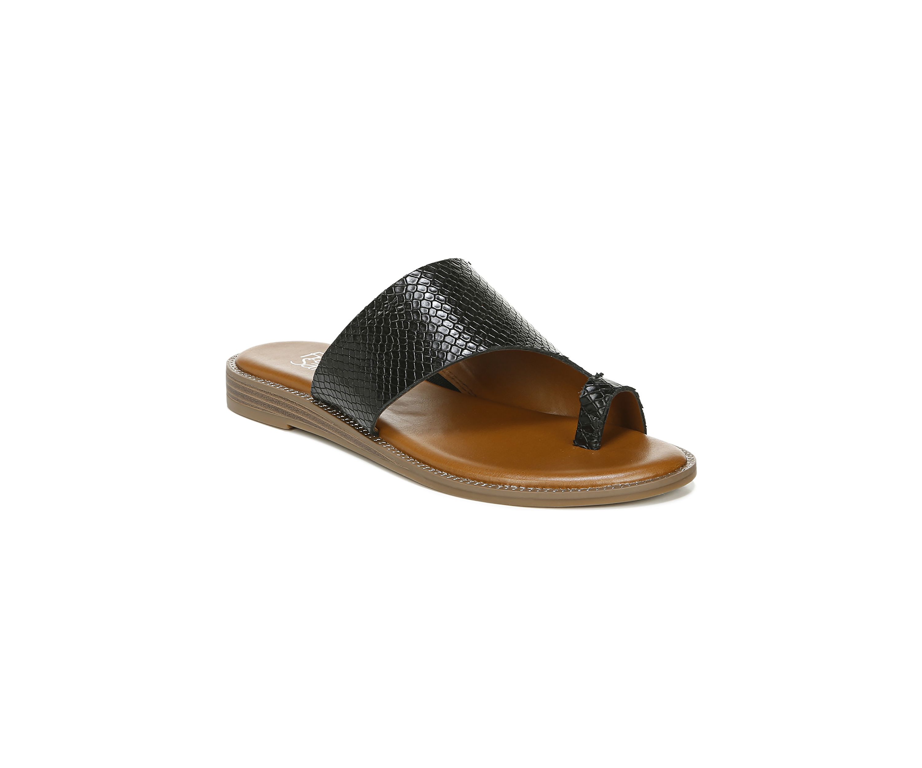Gem Black Sandals