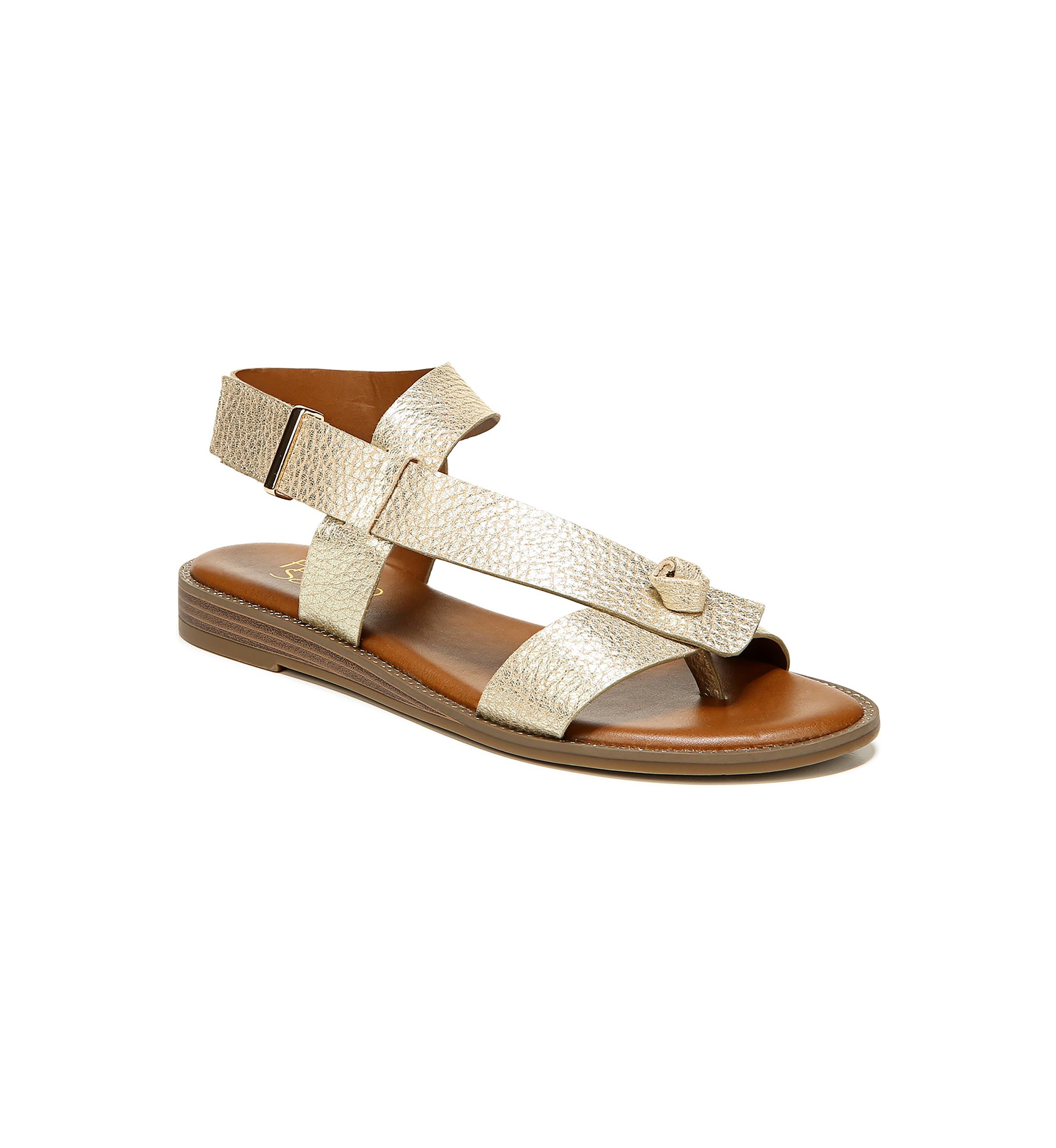 L-Glenni Gold Sandals