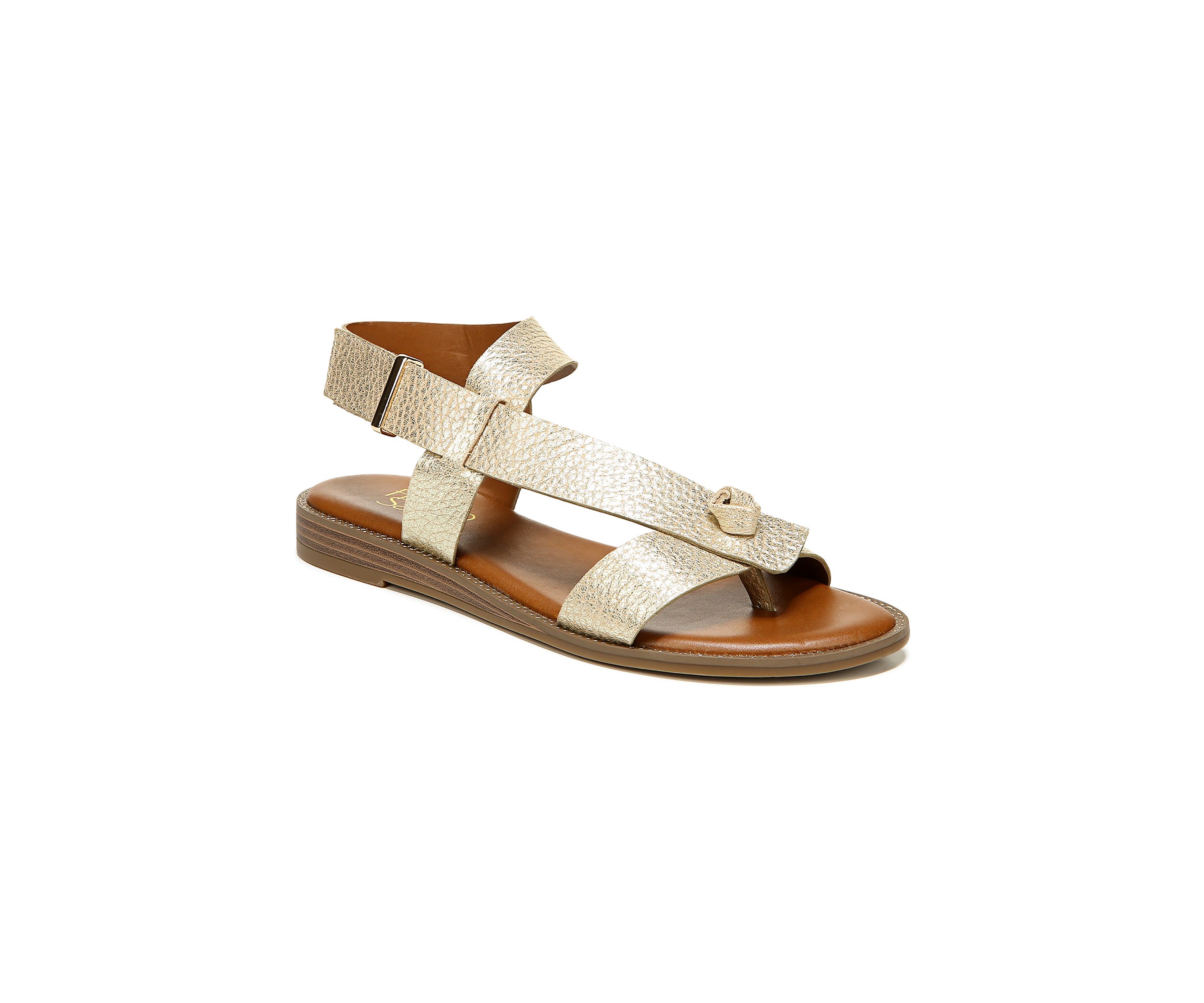 L-Glenni Gold Sandals