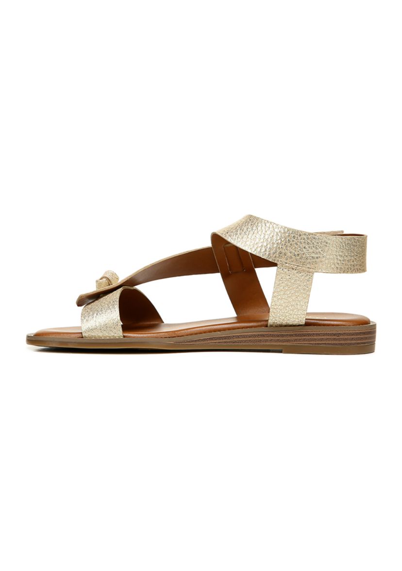 L-Glenni Gold Sandals