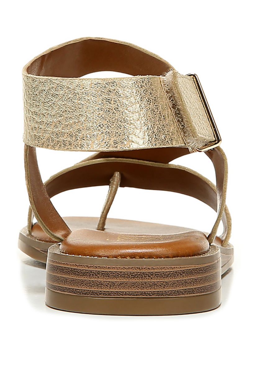 L-Glenni Gold Sandals