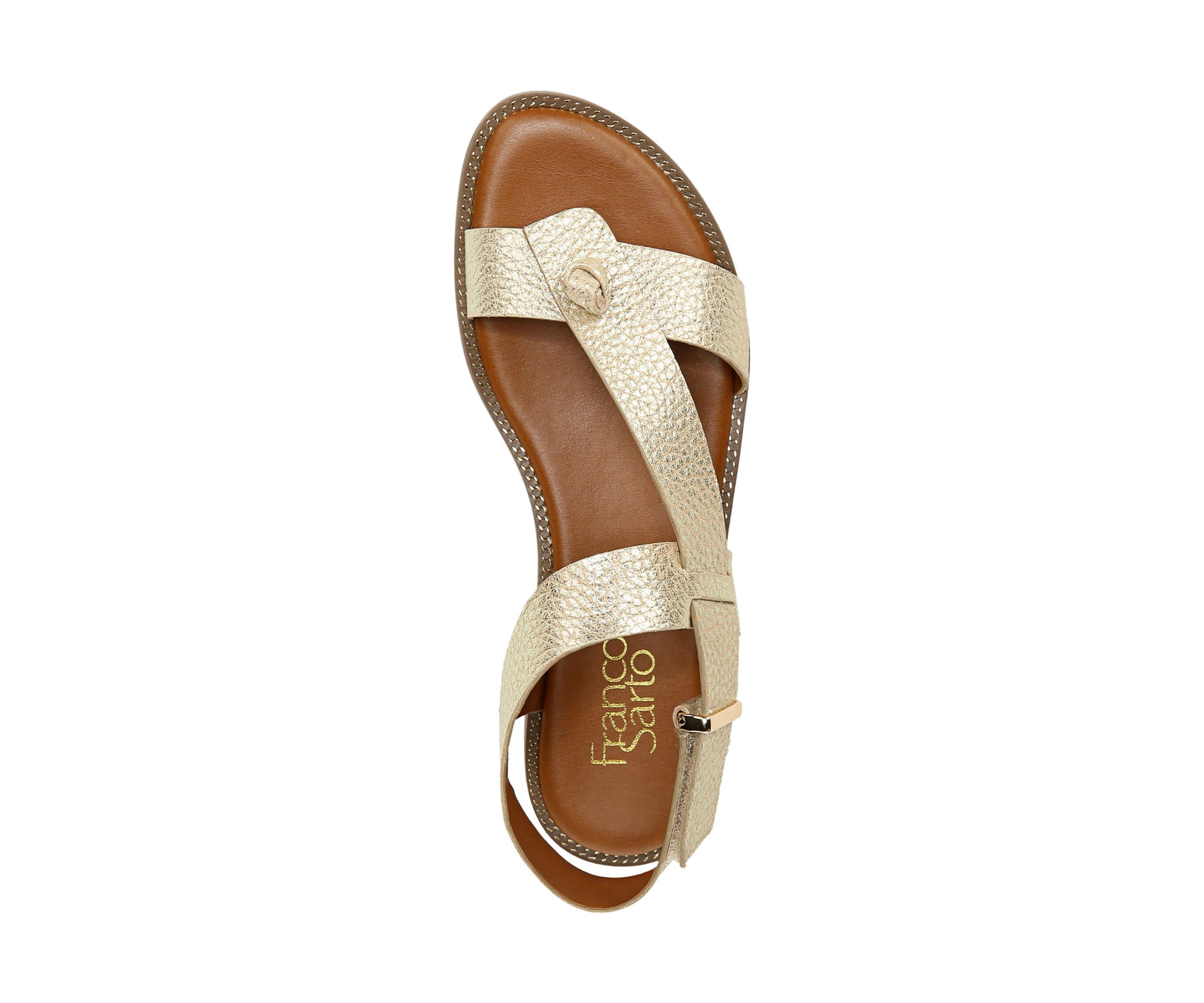 L-Glenni Gold Sandals