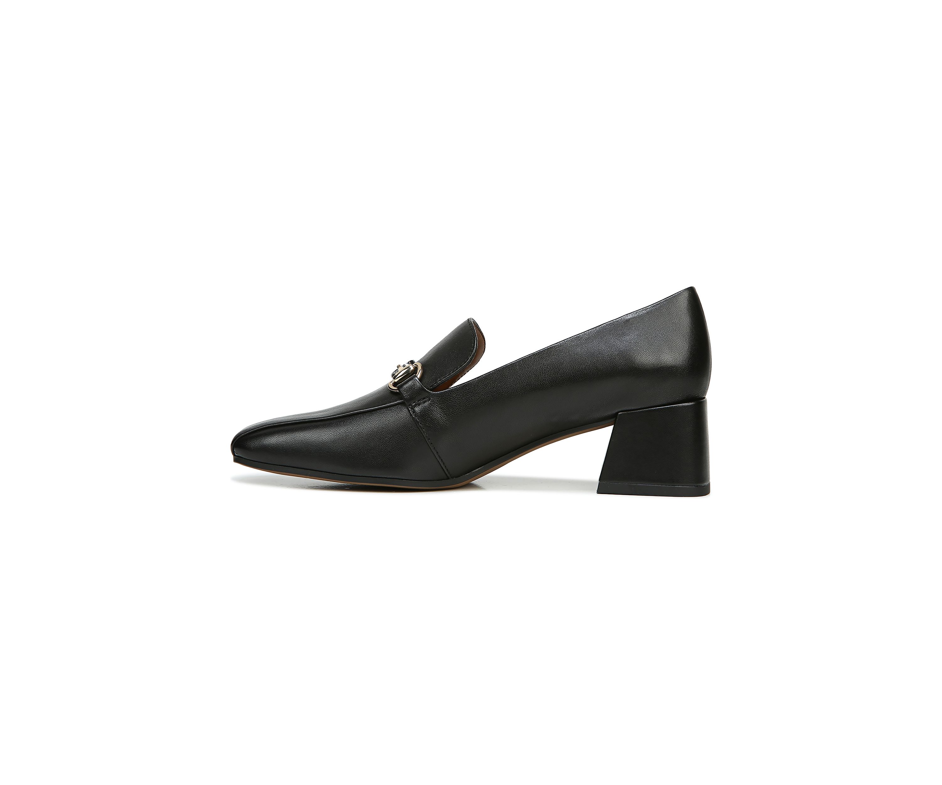L-Laurita Slip-On Pumps- Black