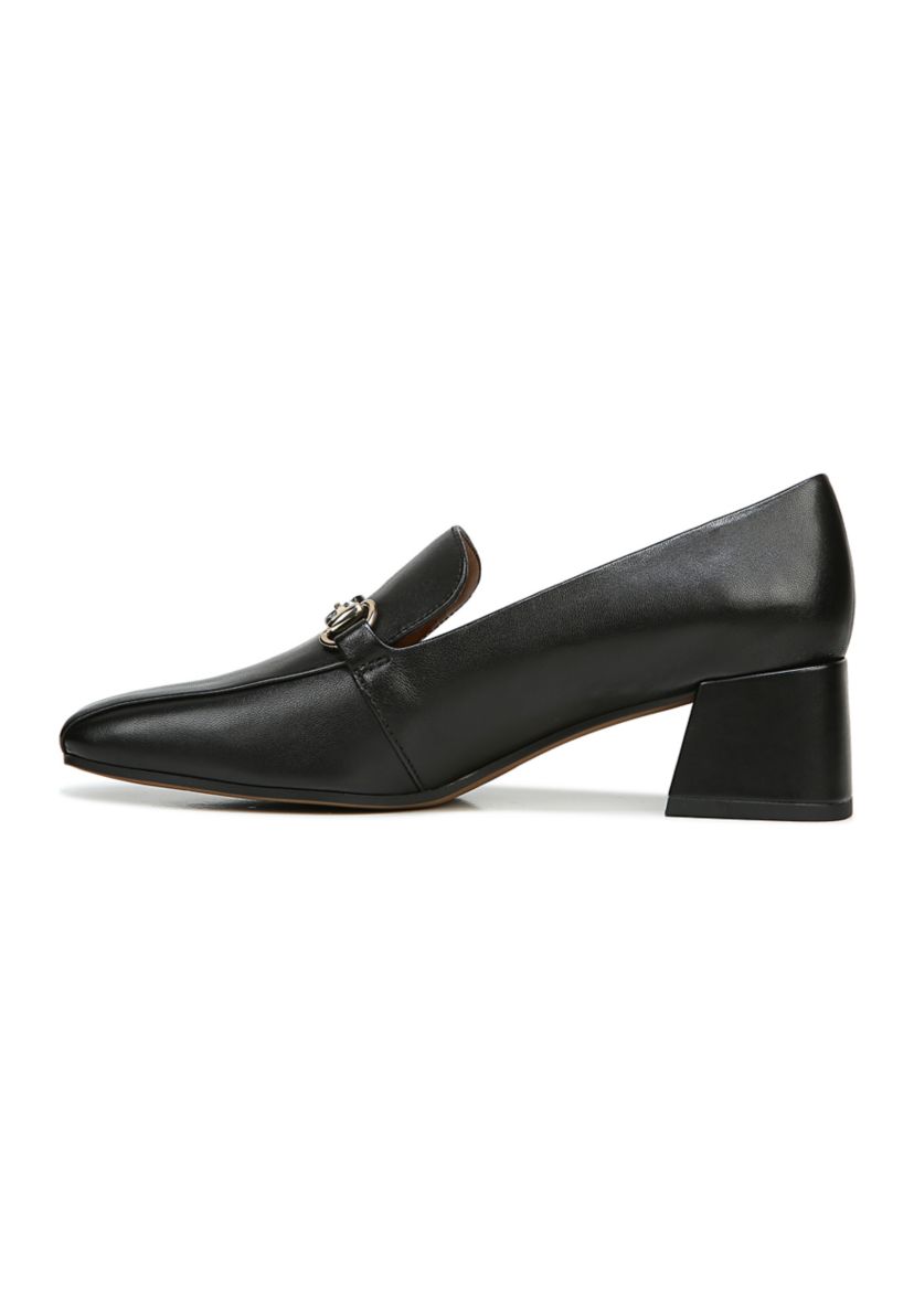 L-Laurita Slip-On Pumps- Black