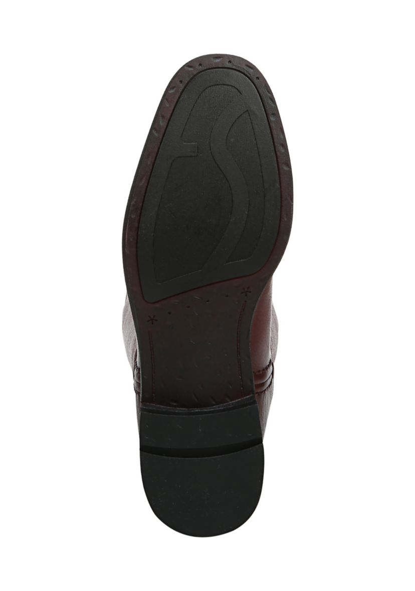 L-Meyer Wide Calf High Shaft Boots- Bordeaux
