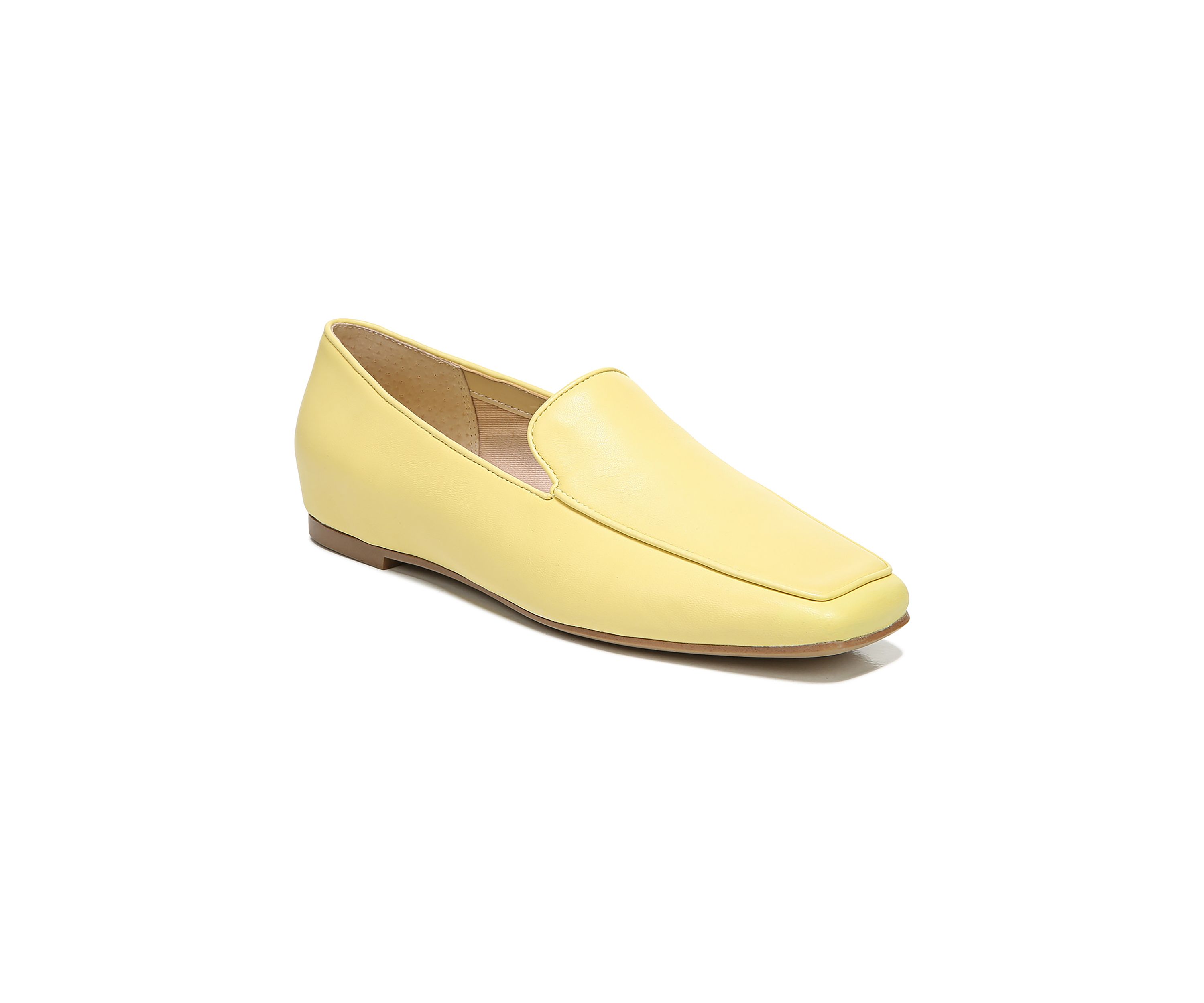 L-Averly2 Light Yellow Slip On Loafers
