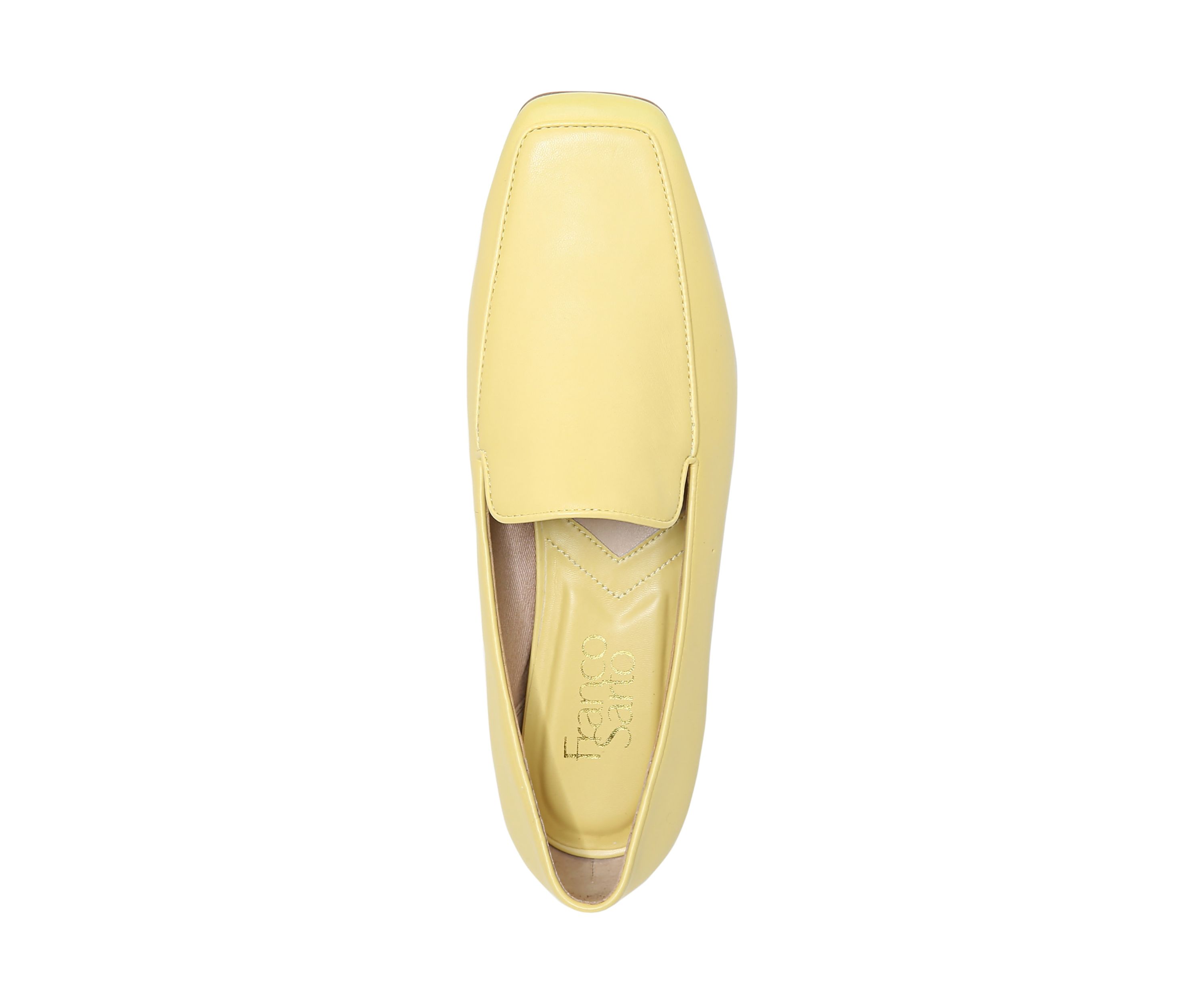 L-Averly2 Light Yellow Slip On Loafers