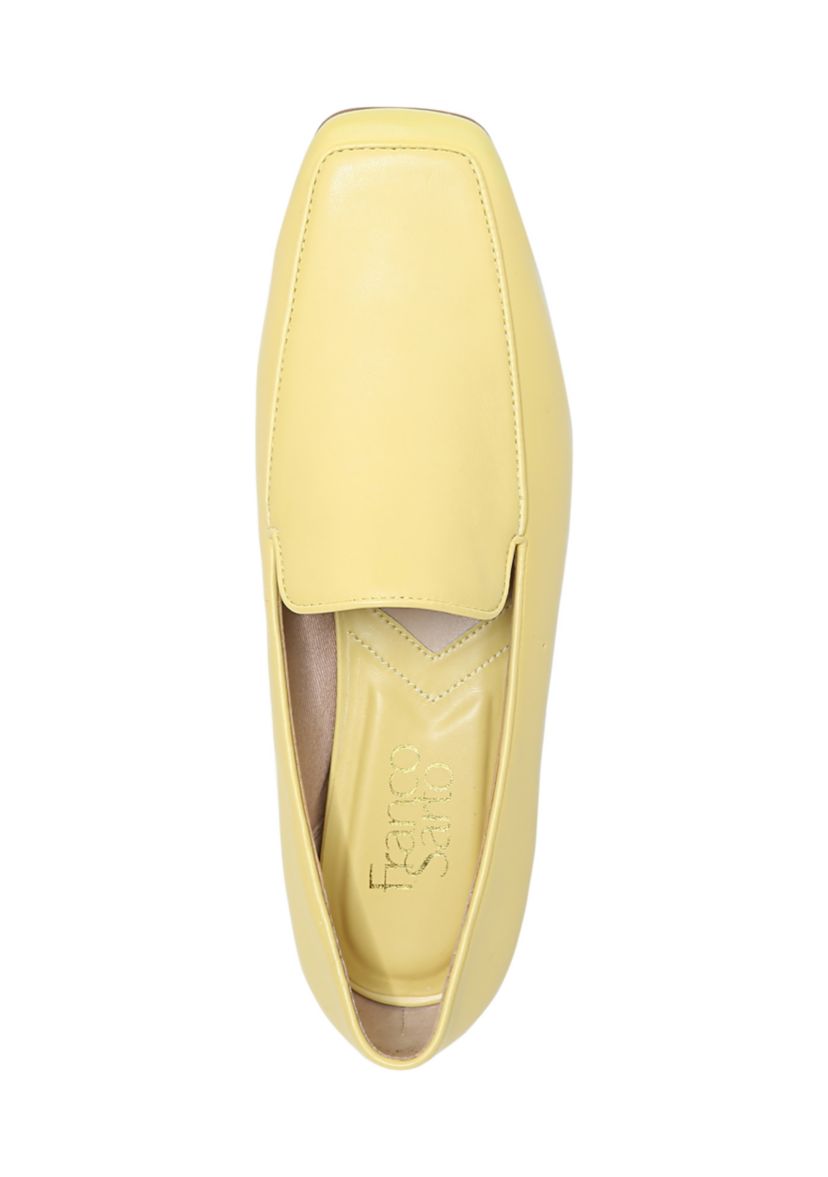 L-Averly2 Light Yellow Slip On Loafers