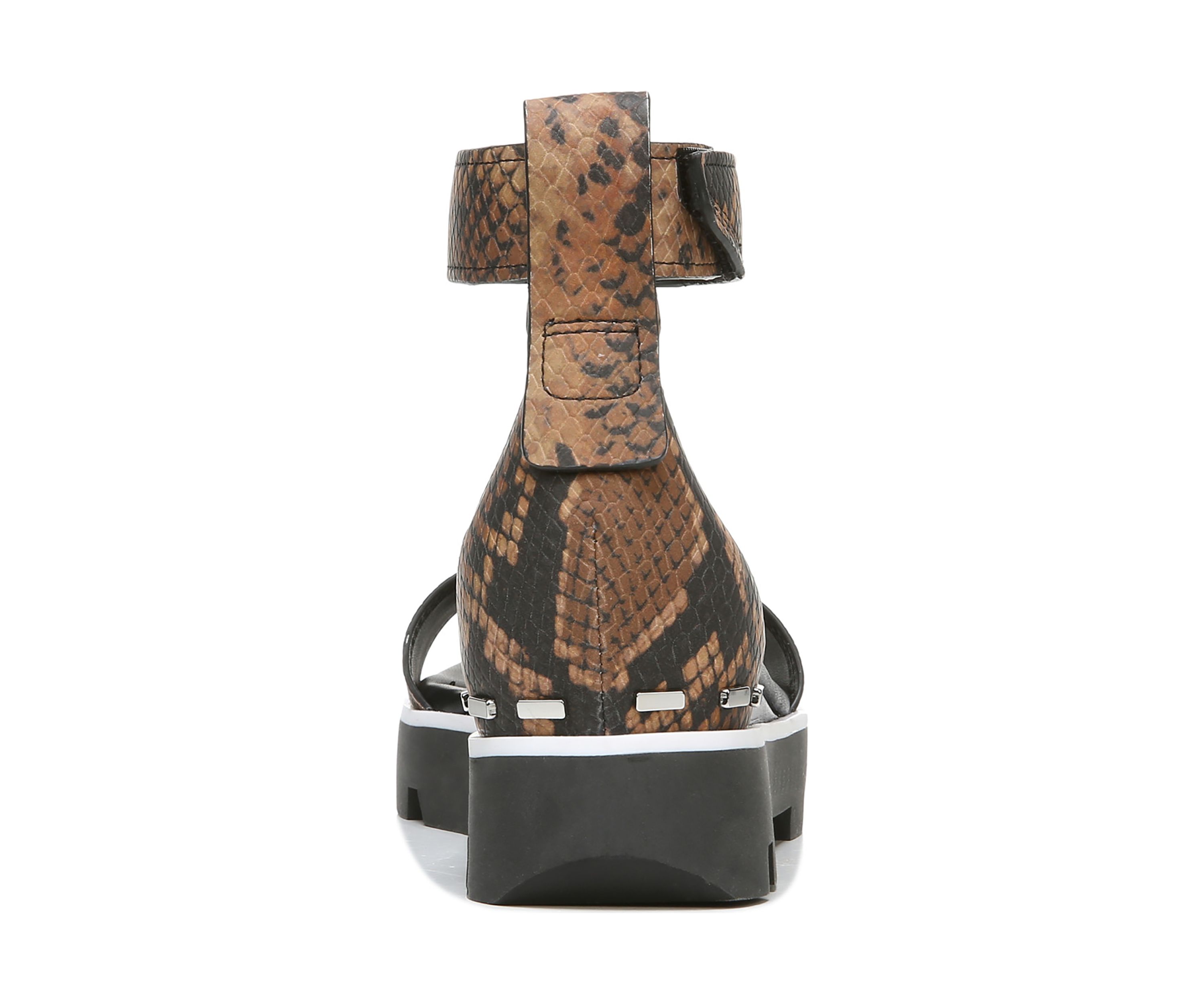 Umbria Cognac Lugged Sandals
