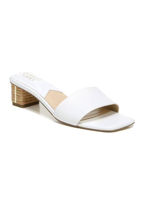 Franco Sarto L-Cruella White Sandals