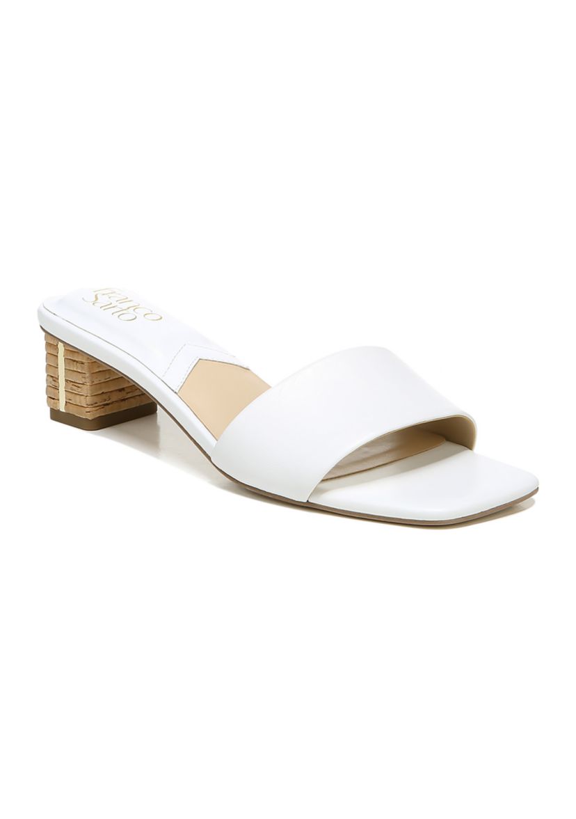 L-Cruella White Sandals