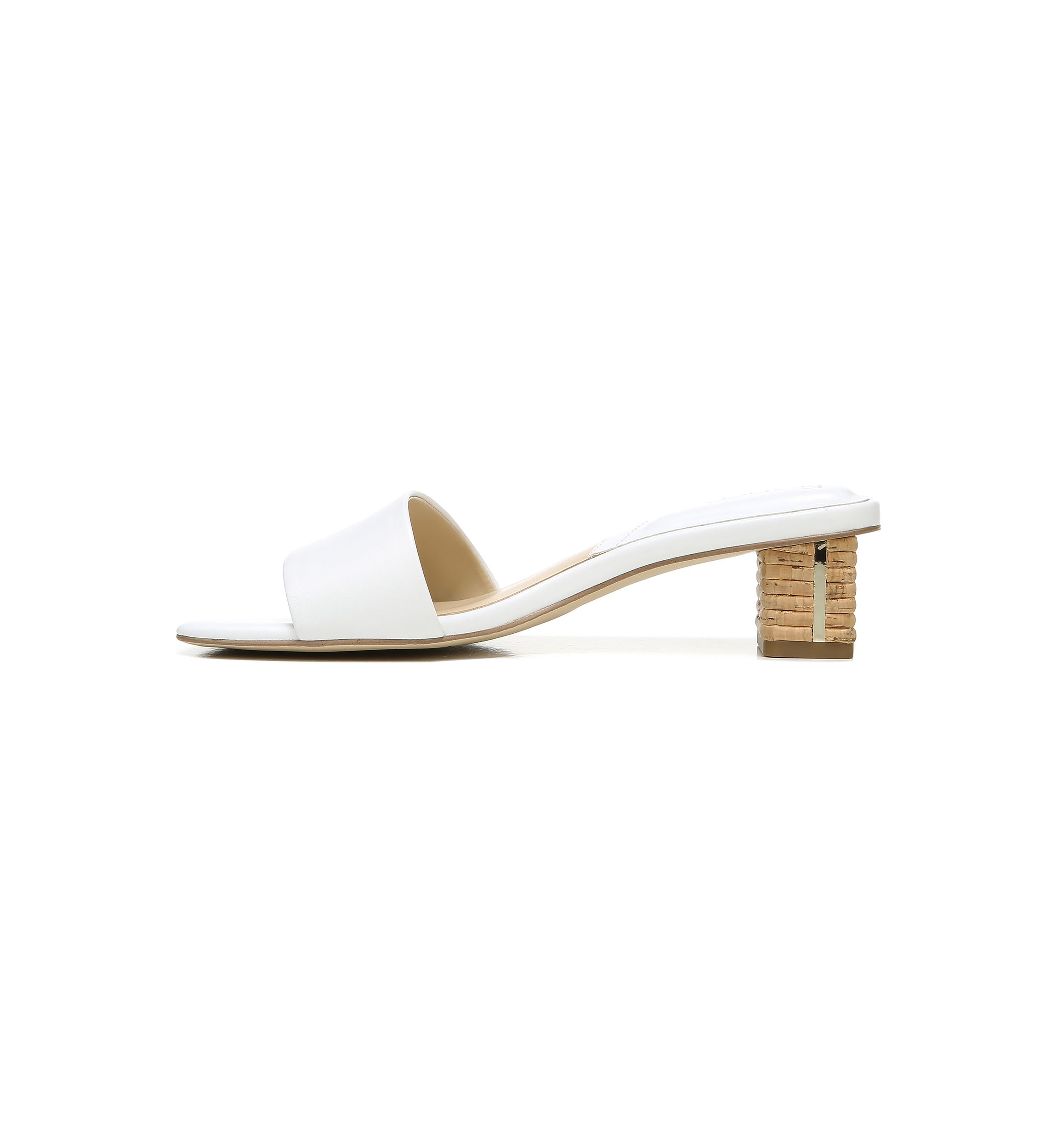 L-Cruella White Sandals