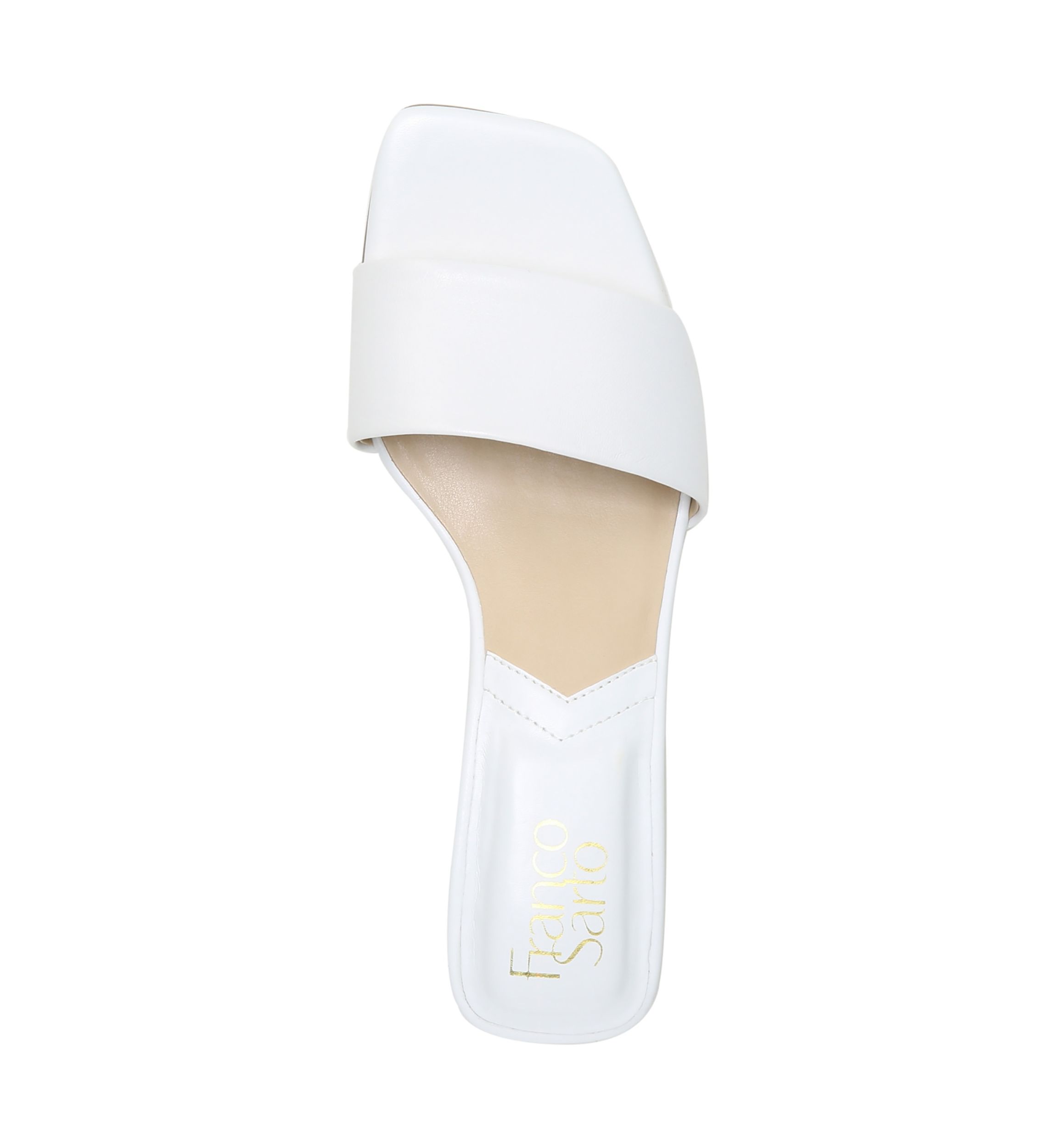 L-Cruella White Sandals