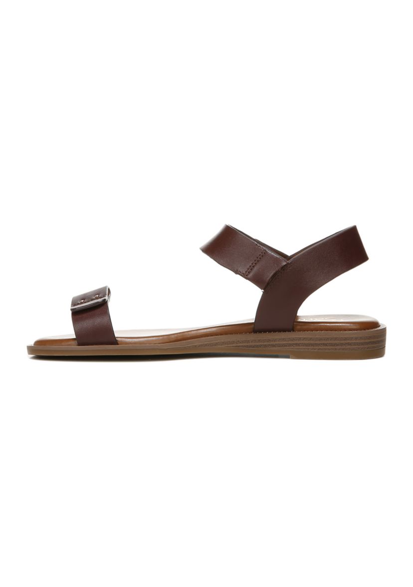 L-Geranio Dark Brown Sandals