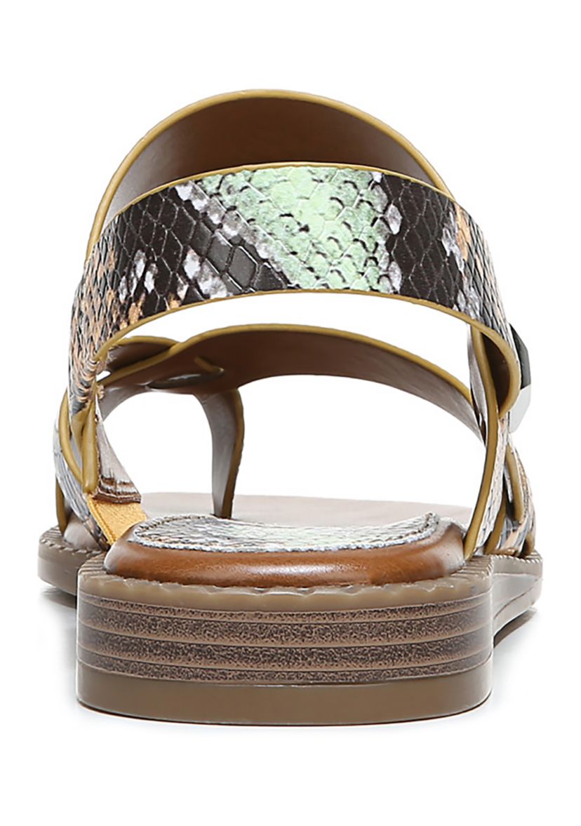 Gans Yellow Sandals