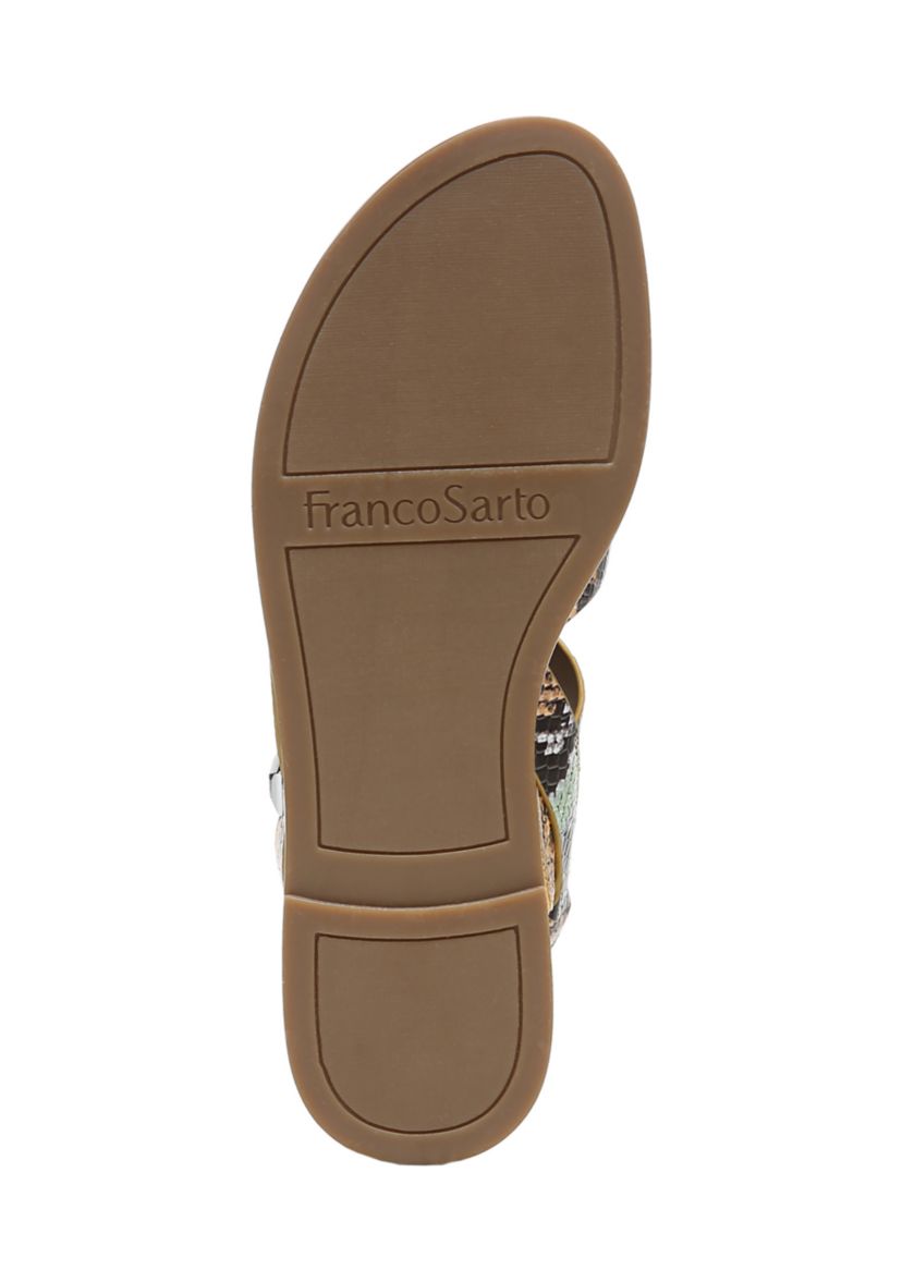 Gans Yellow Sandals