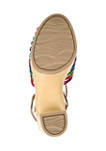 Willow Ankle Strap Multi Colored Sandals