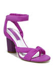 L-Oma Ankle Strap Sandals - Hyacinth