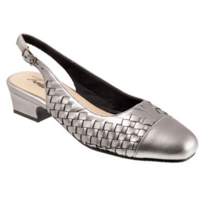 Trotters Women’s Dea Woven Slingbacks, 7.5M