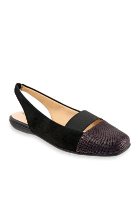 trotters sarina slingback flat