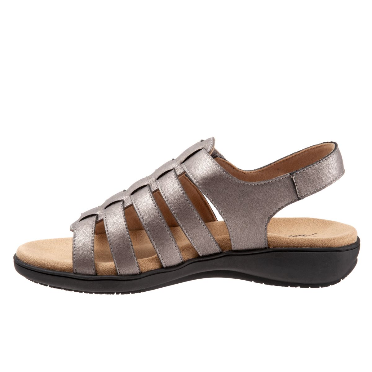 Five-point adjustability in flattering slim straps enhance the perfected fit of the Tiki, a fisherman-inspired sandal. Featured in embossed nubucks and statement making snake print, this will be your go to summer staple.