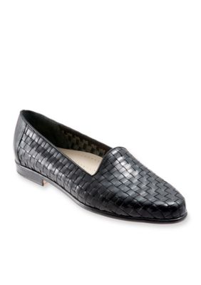 Trotters Women's Liz Woven Loafer, Black, 11M -  0090044605231