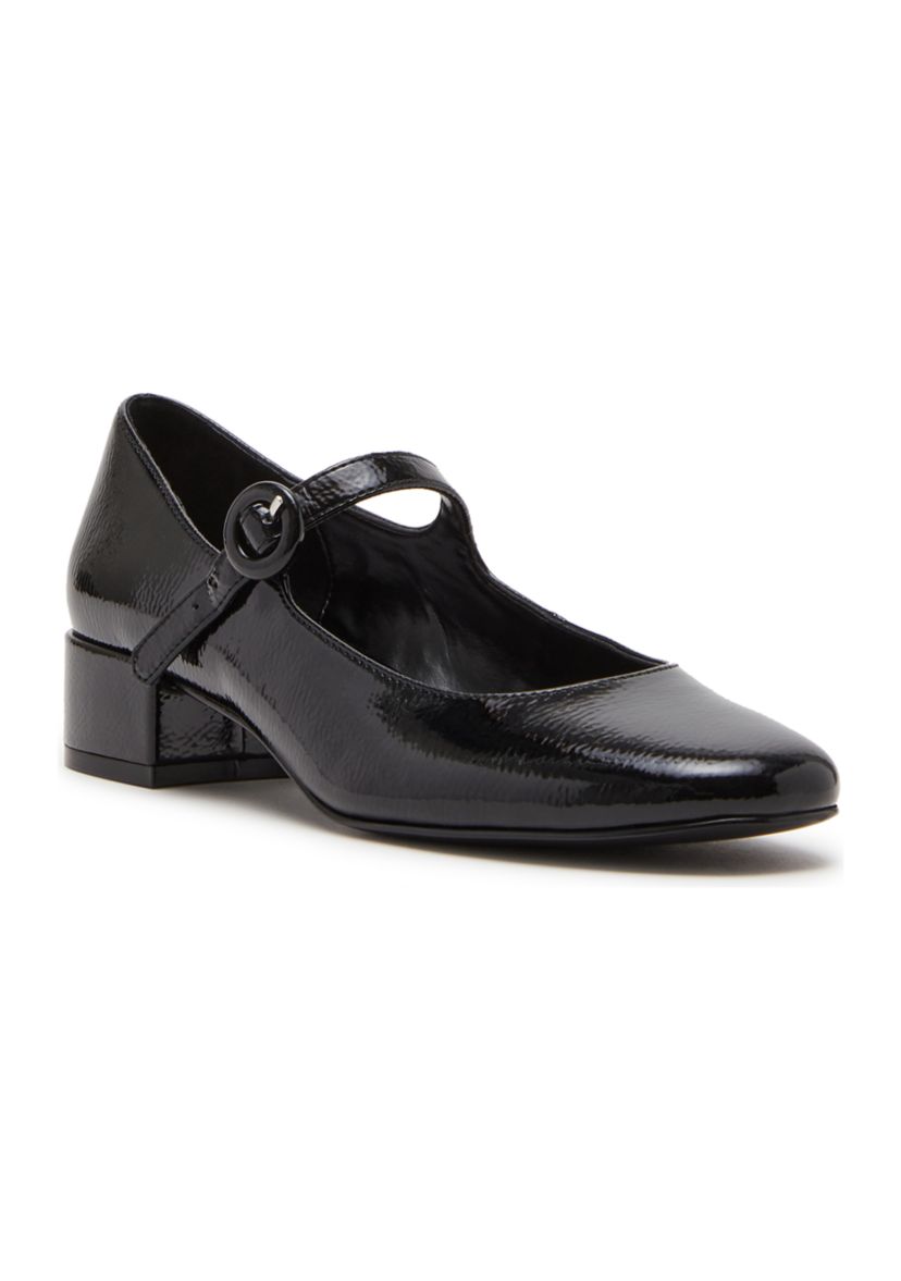 Cyndie Patent Mary Jane Heels