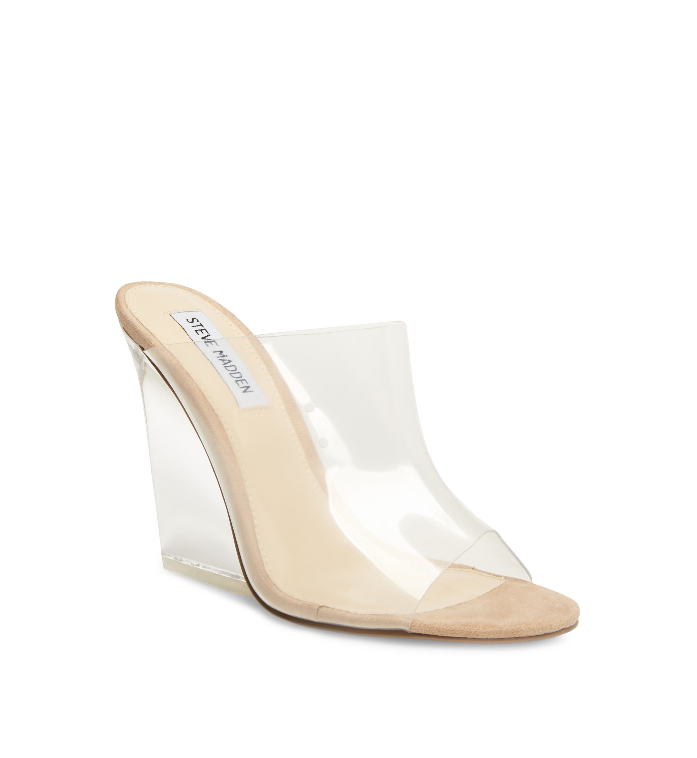Evolve Clear Heel Sandals