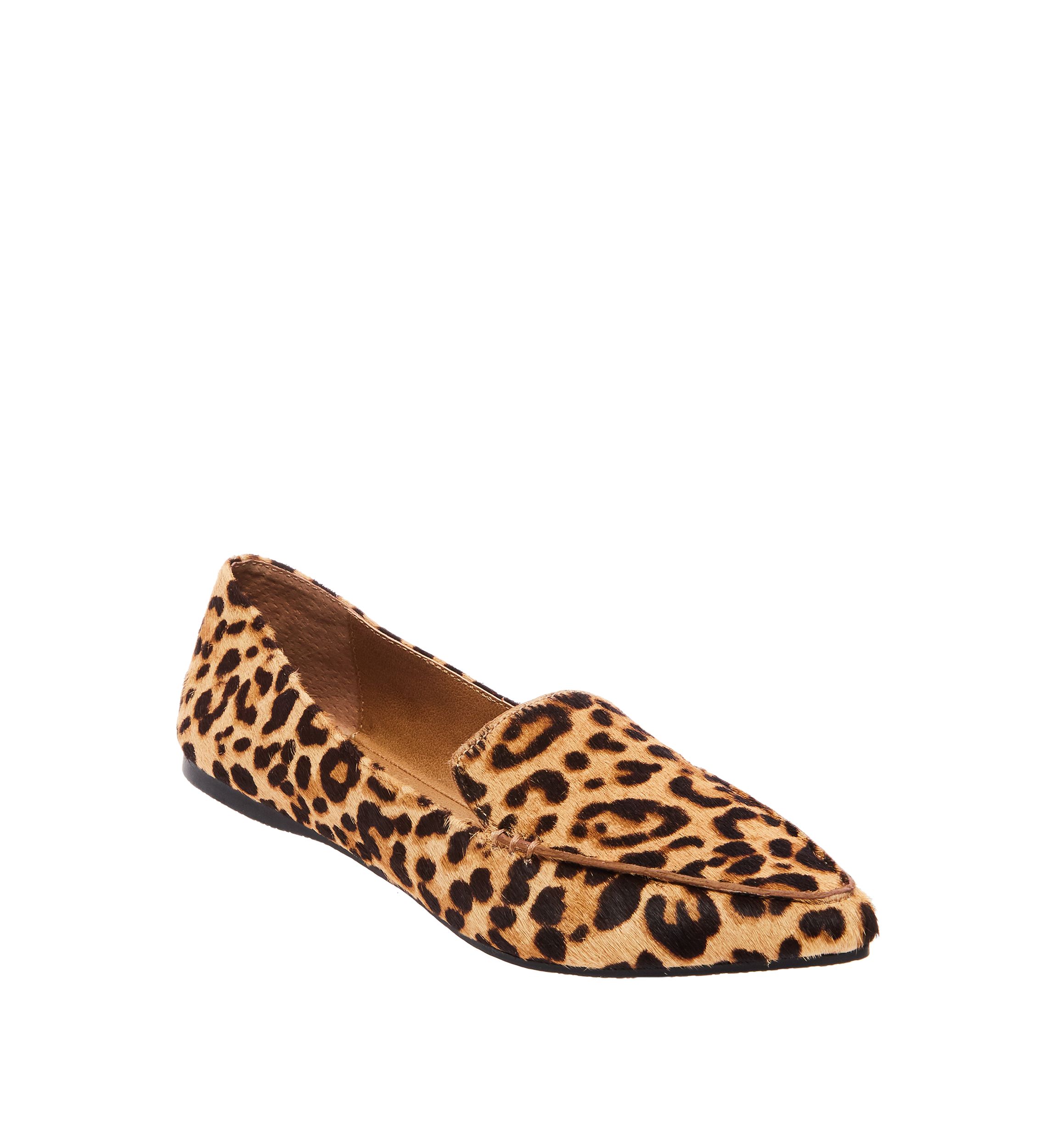 Feather Leopard Flats