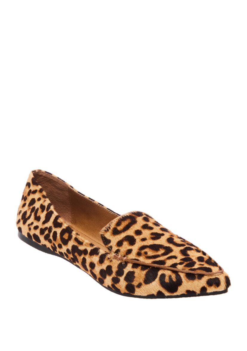 Feather Leopard Flats