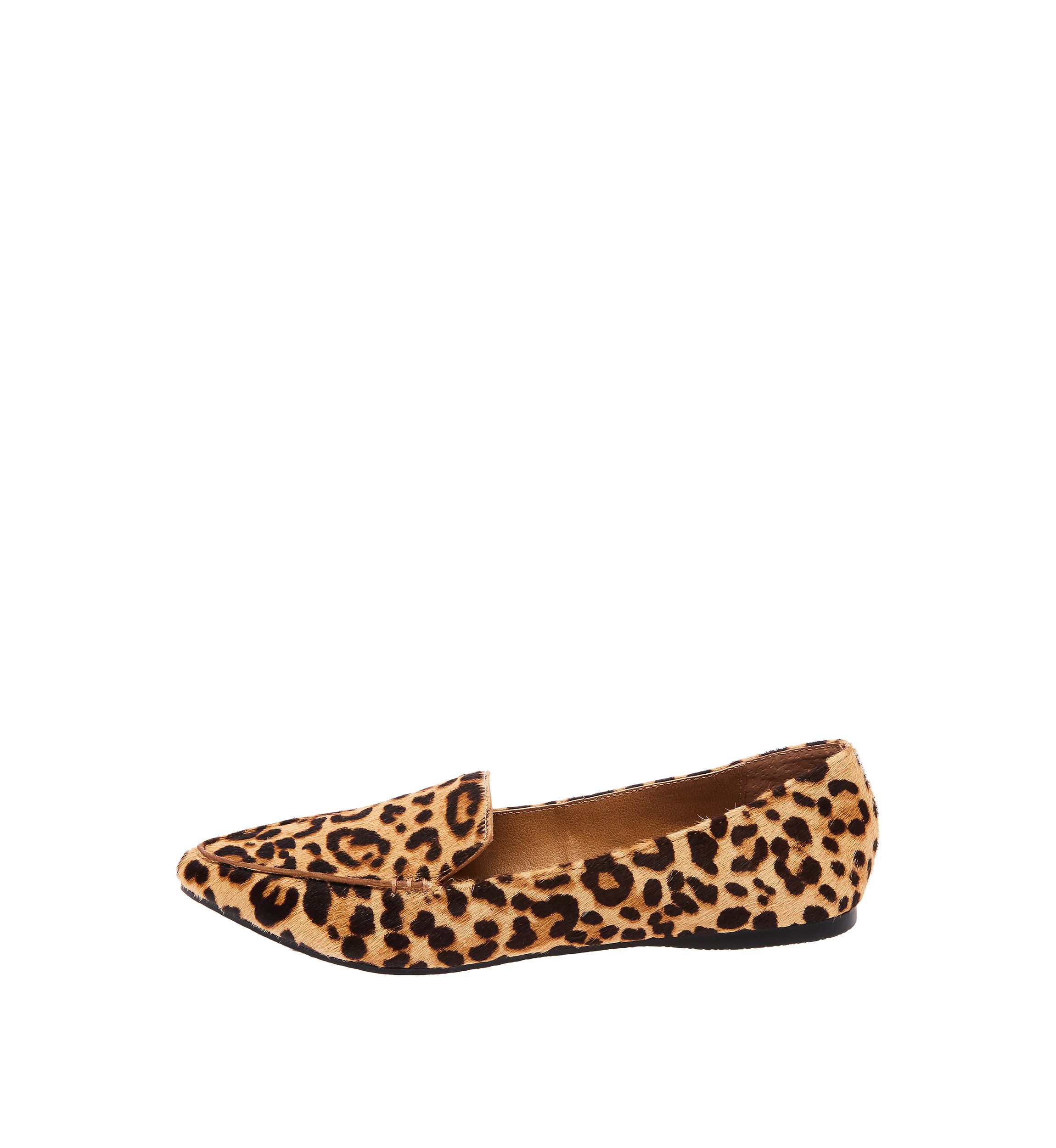 Feather Leopard Flats