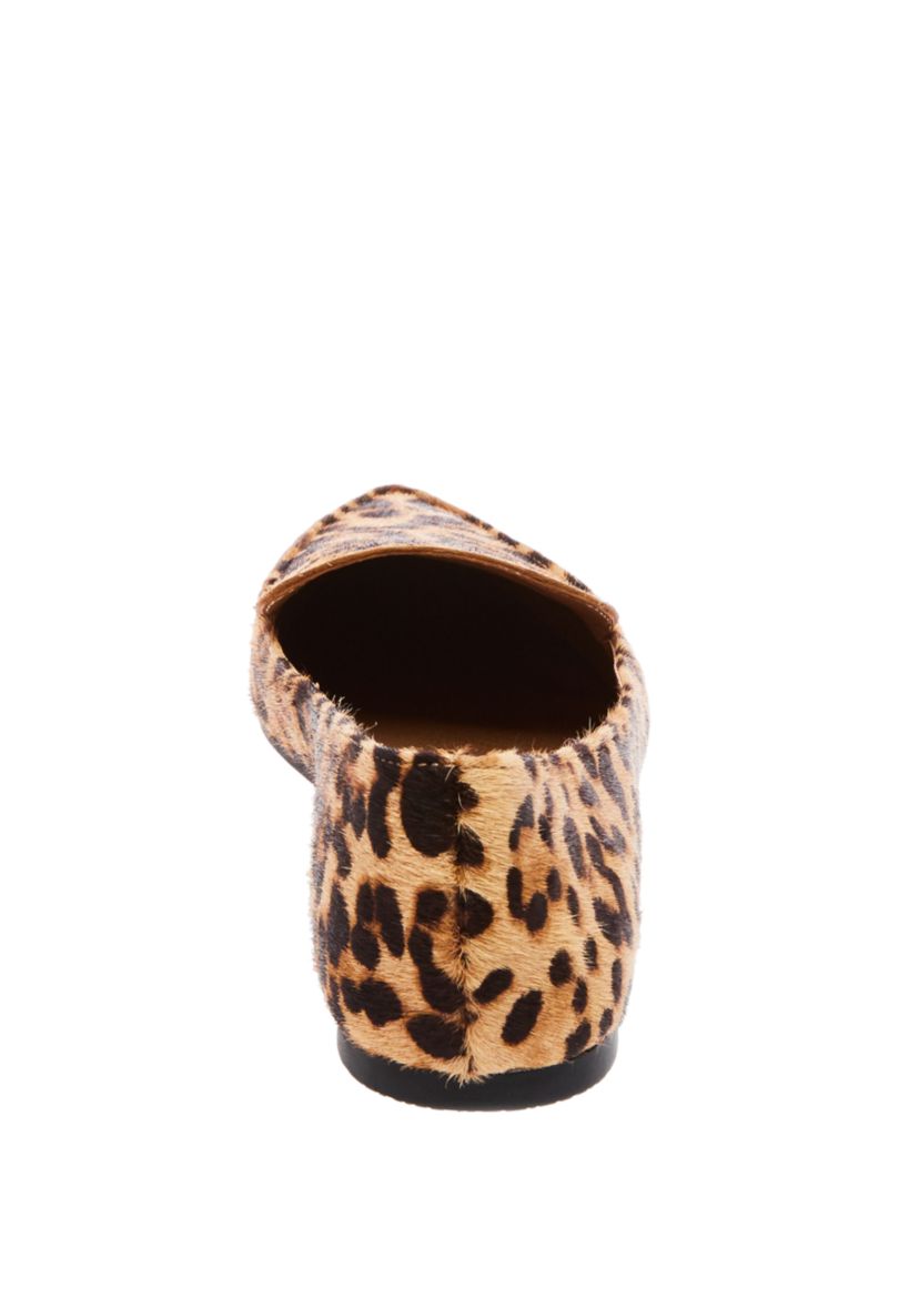 Feather Leopard Flats