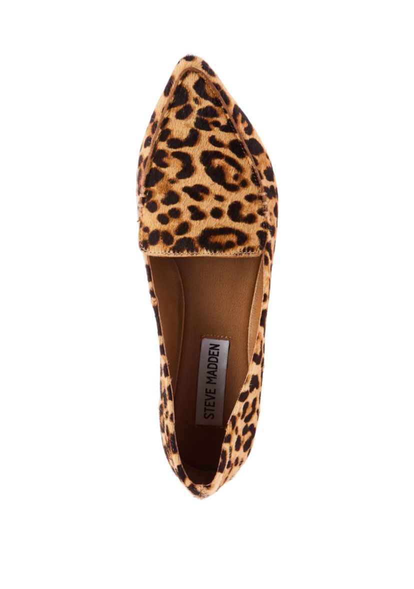 Feather Leopard Flats