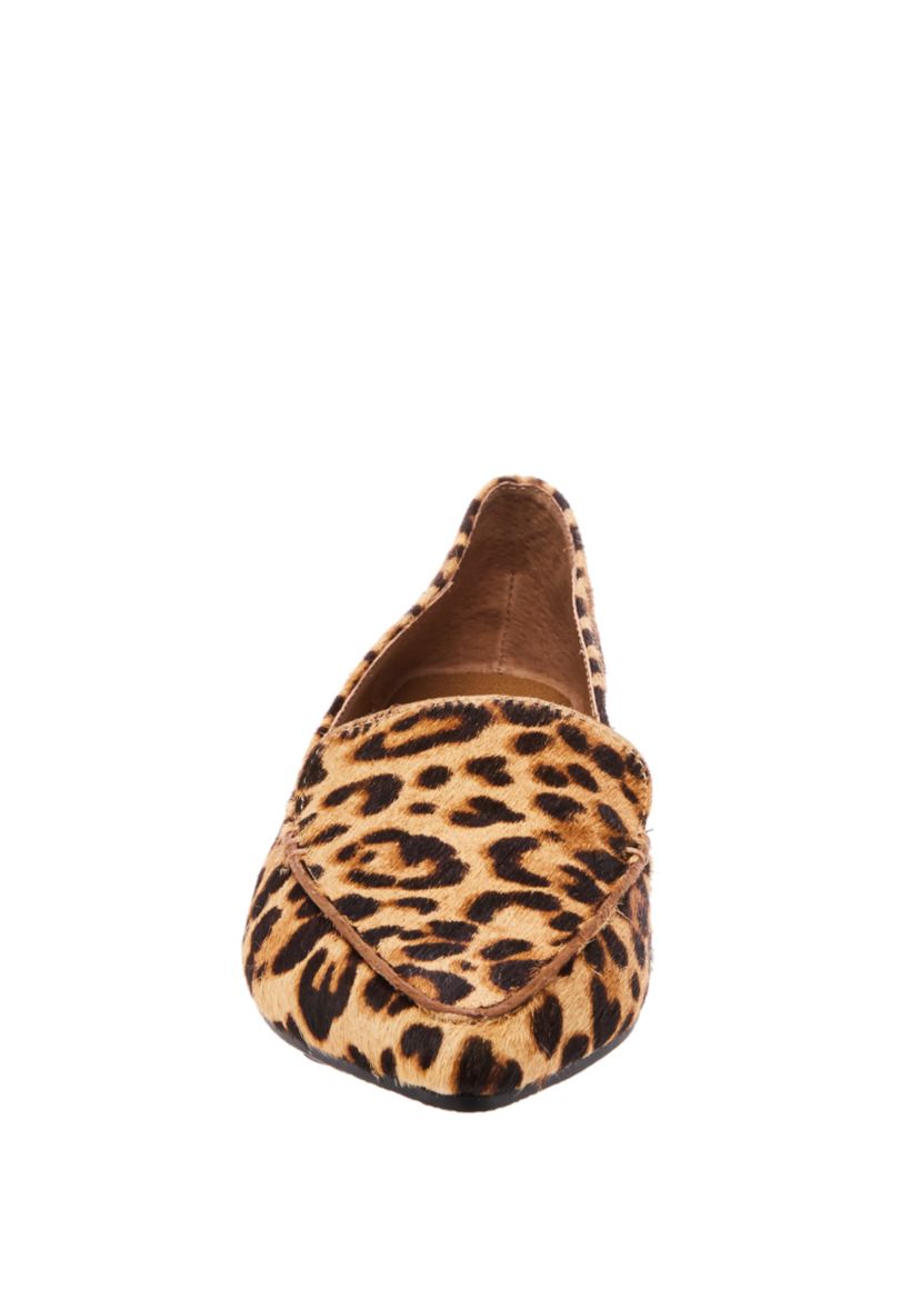 Feather Leopard Flats