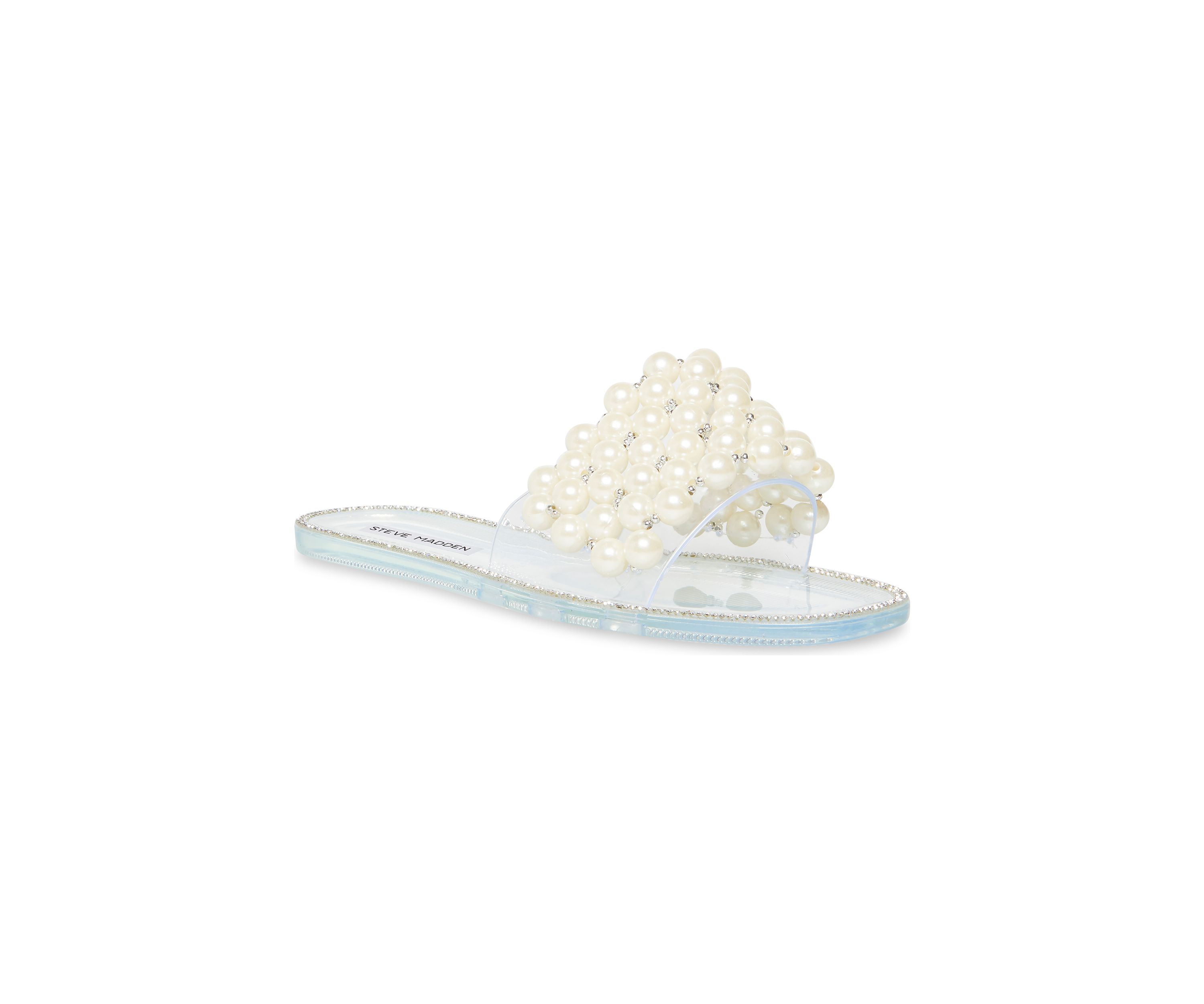 Juliet Pearl Slide Sandals