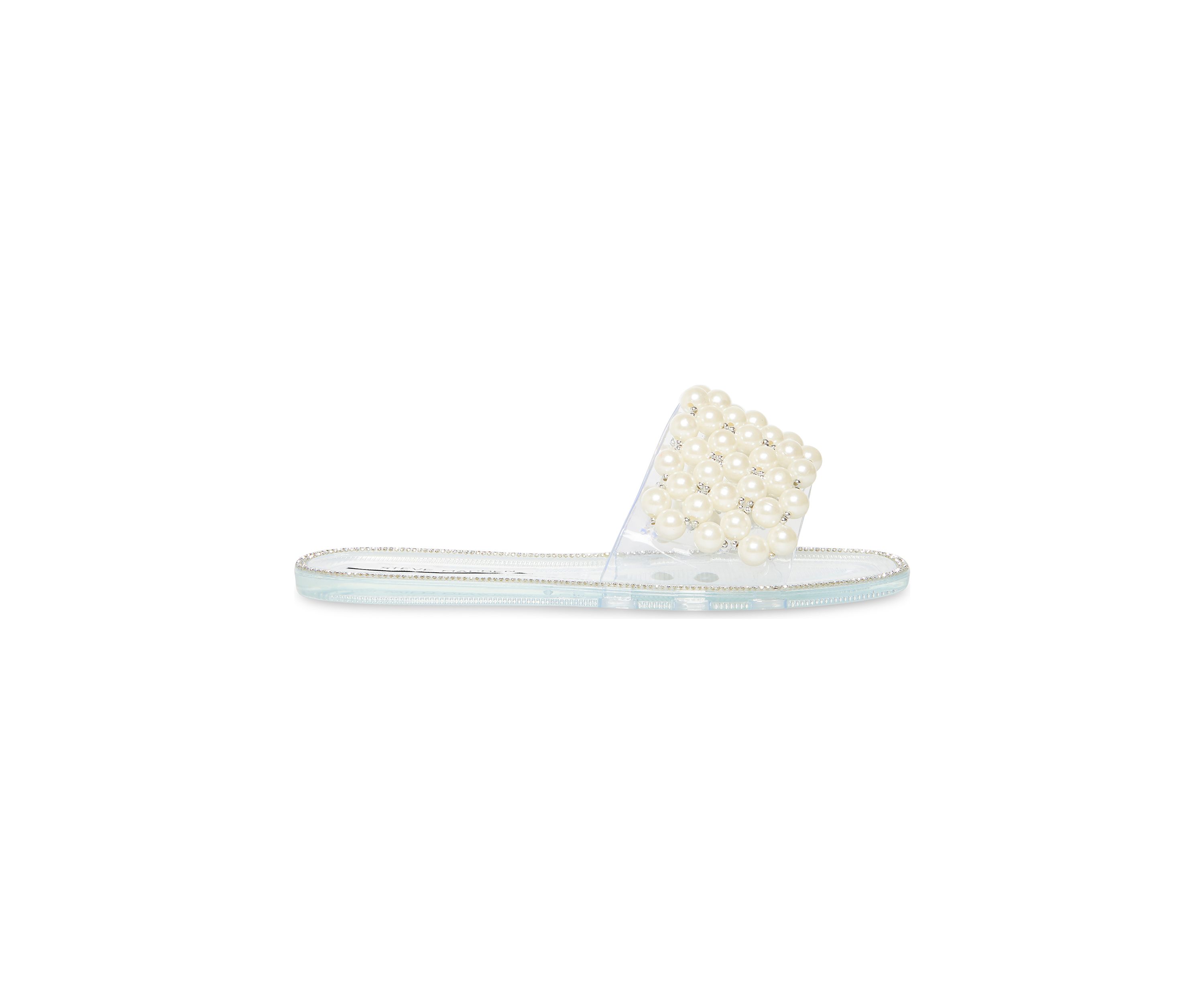 Juliet Pearl Slide Sandals