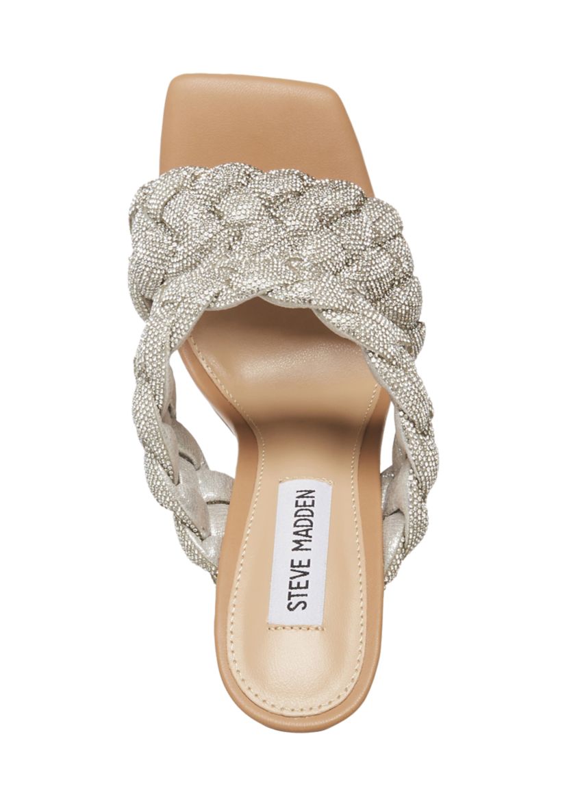 Kenley-R Braided Heel Sandals