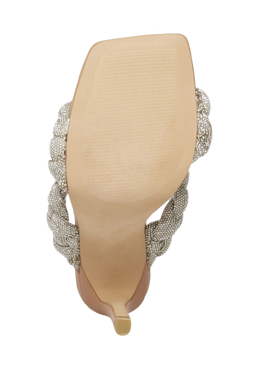 Kenley-R Braided Heel Sandals